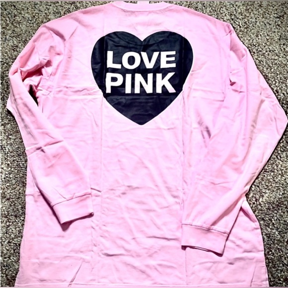 Victoria’s Secret Pink ORIGINALS Bling Shirt Matching Bling Campus Pants SET - Picture 13 of 13